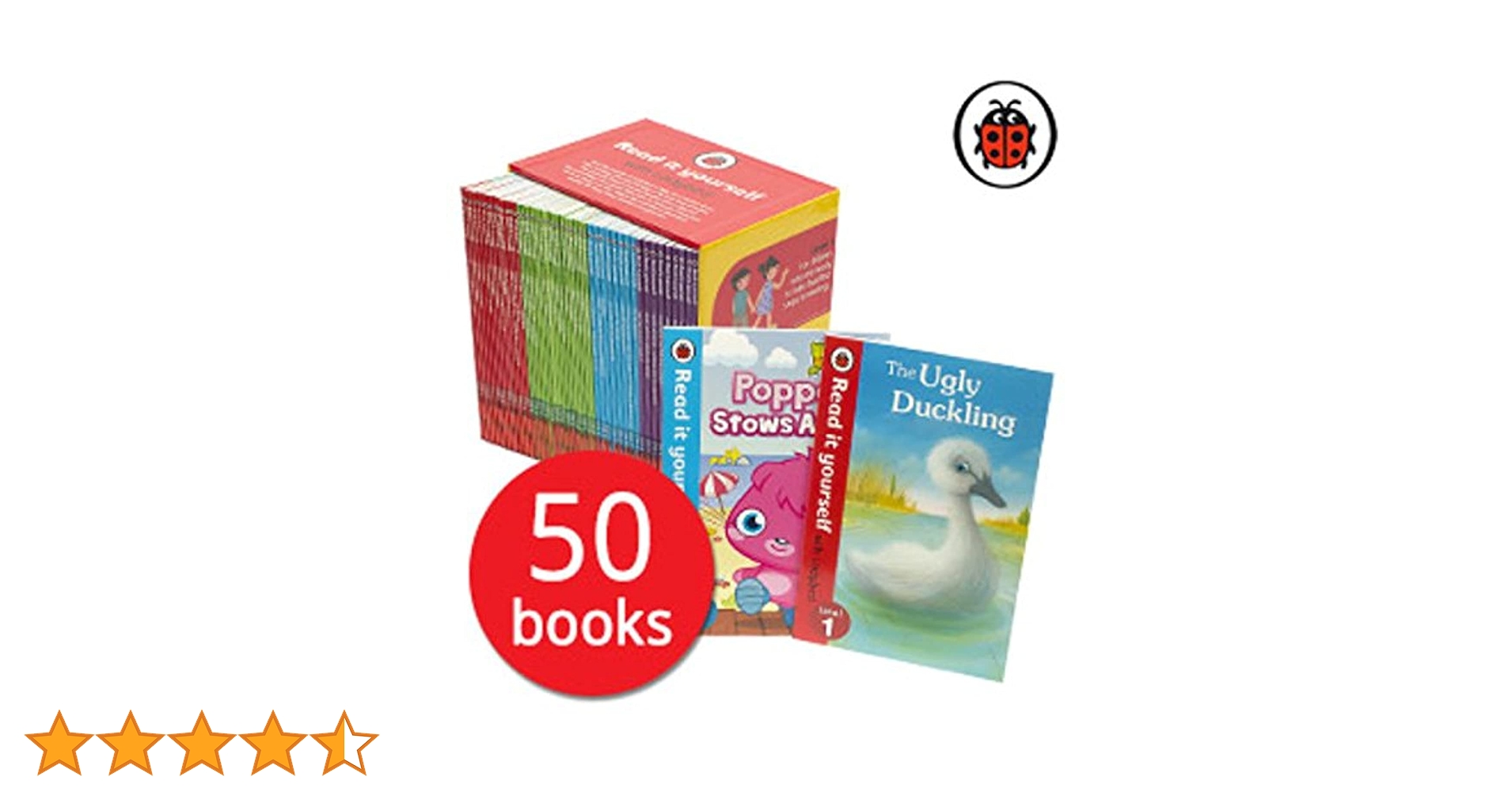 Read it Yourself with Ladybird Collection 50 Books Box Set Pack